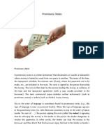 Promissory Notes PDF