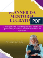 Planner Da Mentoria Lucrativa: Por Elizangela Cobos