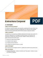 Estructura Corporal PDF