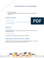 Programa de Atención A La Salud Emocional PDF