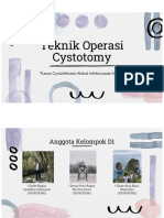 Teknik Cystotomy Pada Anjing PDF