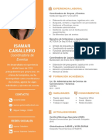 CV - Isamar Caballero Gutierrez PDF