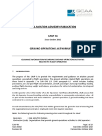 Caap 46 Ground Operations Authorisation PDF