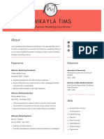 Mikayla Tims Resume