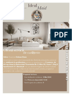 Oferta de Curatenie Generala CIOLCAN DANA PDF