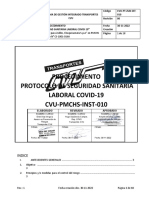 Protocolo Seguridad Sanitaria Laboral Covid-19 - Noviembre 2022