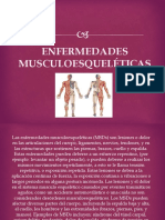 Enfermedades Musculoesqueléticas Diapositivas