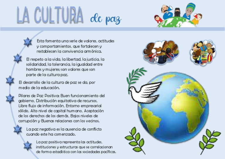 Cultura de Paz: Valores y Educación | PDF