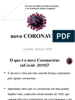 Orientações sobre o novo coronavírus