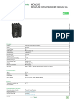 HomeLine® Circuit Breakers - HOM250 PDF