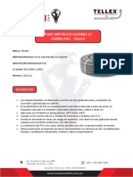 Ficha Tecnica Tubo Metalico Flexible Tellex PDF