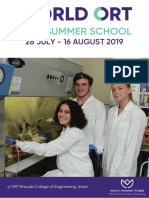 World ORT STEM Summer School PDF