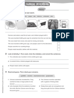 Go Int 5 Unit 6 CLIL Worksheet PDF