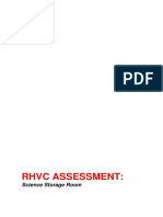 RHVC ASSESSMENT - Science Storage Room PDF