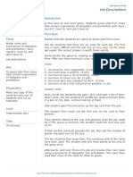 Job Descriptionsmodals PDF