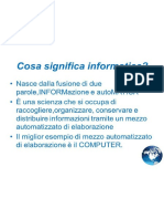 Cosa Significa Informatica PDF