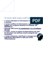 Il Ruolo Dell'uomo Nell'informatica PDF