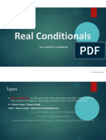 Real Conditionals