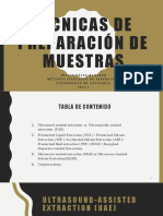 Técnicas de Preparación de Muestras