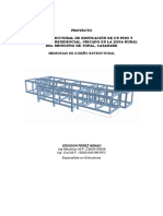 Diseño estructural de edificación residencial en Yopal, Casanare