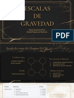 Escalas de Gravedad PDF