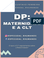 DP Maternidade e A CLT PDF