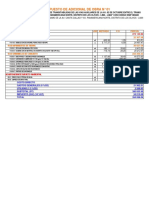 Presupuesto Adicional de Obra #01 Olivos PDF