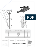 Mise en Plan Clamp Assemblage