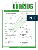 SUPER REPASO Algebra Exponentes y Radicales PDF