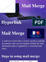 Mail Merge Hyperlink