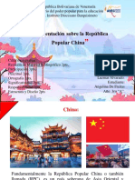 Presentación Sobre La República Popular China. Angelina de Freitas. 3A