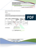 Cotizacion para Gasfiteria PDF