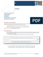 How To Find Journal Articles PDF