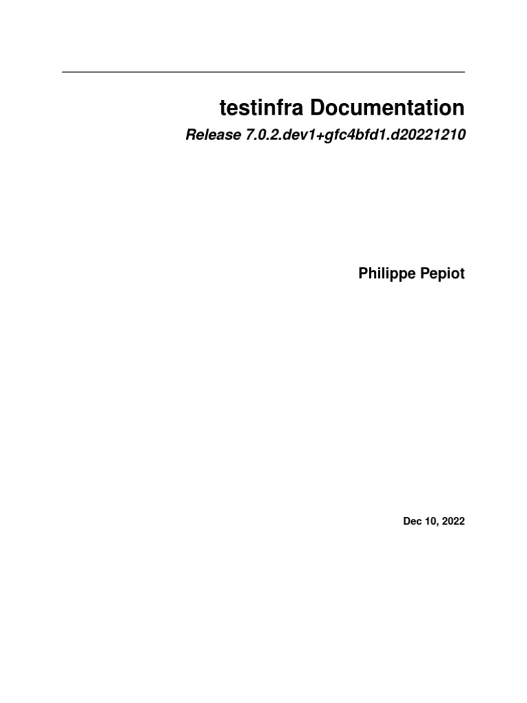 Testinfra readthedocs io en latest pdf pdf