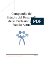 Compendio - Historia, Desarrollo y Estado Actual de La Profesion PDF