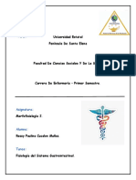 Fisiología Del Sistema Gastrointestinal - Paulina Cucalon PDF