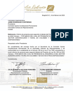 Ponencia Segudo Debate P.L. 093-2022C. (DESARROLLO AGROPECUARIO) 2023.02.10 PDF