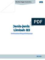 Jenis Jenis Limbah B3 PDF