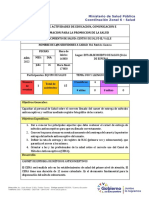 Julio. Informe de Promocion PDF