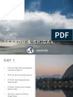 5 Day Skardu Flight Shigar PDF