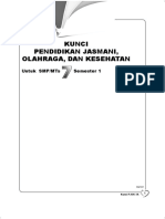 Kunci PJOK 7A PDF