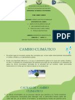 Cambio Climatico Global