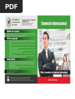 Plan de Estudios Comercio Internacional UNLAM | PDF | Economias | Business