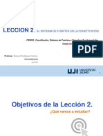 LecciÃ N 2. EL SISTEMA DE FUENTES EN LA CONSTITUCIÃ N 22-2 PDF