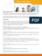 Programa de Gestion Del Riesgo PDF