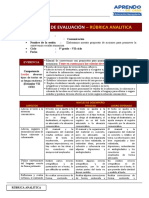 Instrumentos de Evaluación (Escribe)