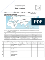 (1ABC) The Four Ancient Civilizations - Q PDF