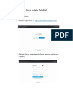 Como Instalar AutoCAD