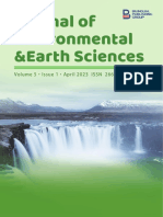 Journal of Environmental & Earth Sciences - Vol.5, Iss.1 April 2023