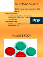 ANALISIS FODA y Analisis Del Entorno